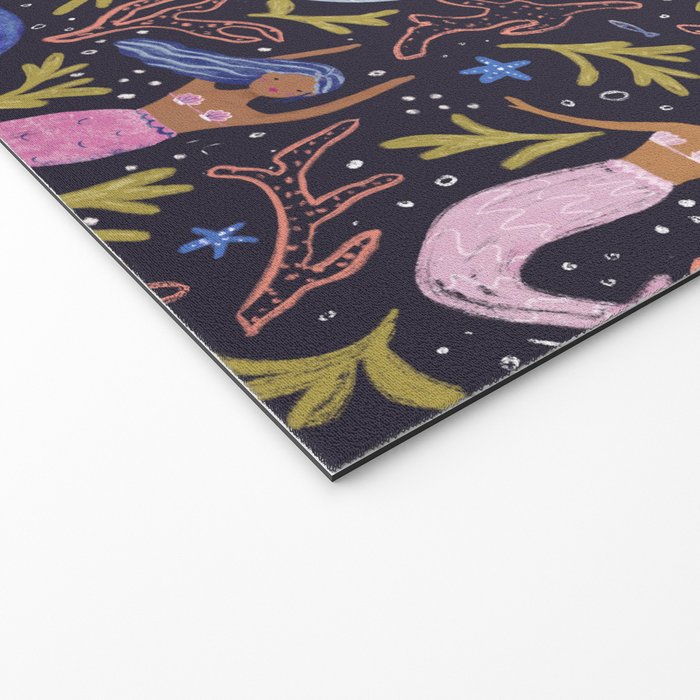 Mermaids pattern  Welcome Mat Gallery Image 2