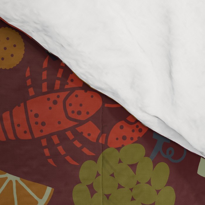 Surreal Dinner Party Comforter Gallery Image 4
