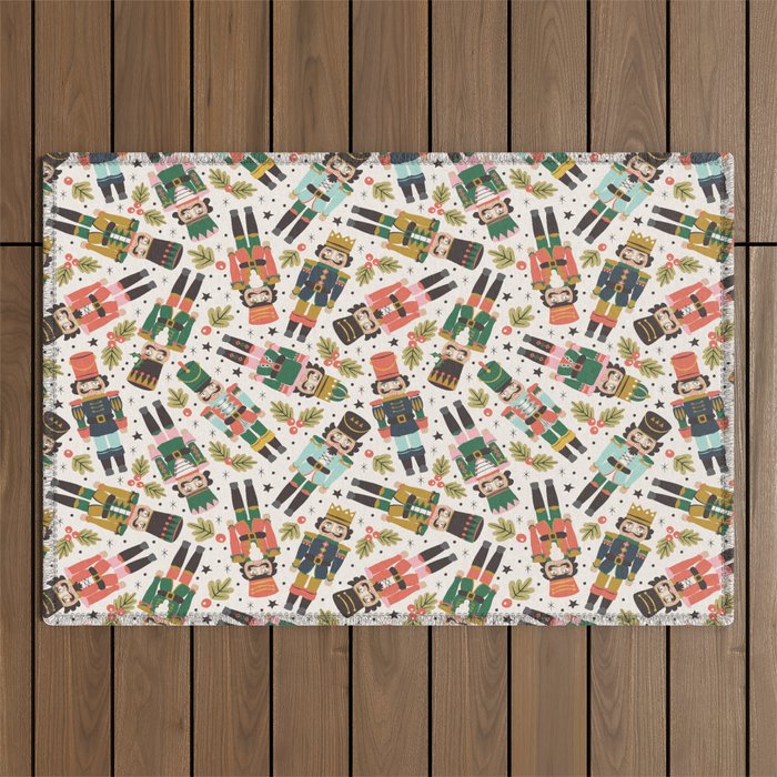 Nutcrackers Outdoor Rug Gallery Image 1