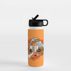 Gemini Mid Century House Water Bottle Gallery Image 1