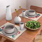 Poppy flowers and bird Placemat Gallery Image 2