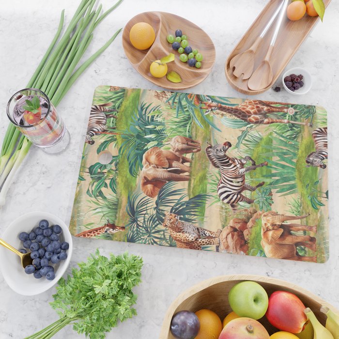 Beautiful Forest XI Cutting Board Gallery Image 2