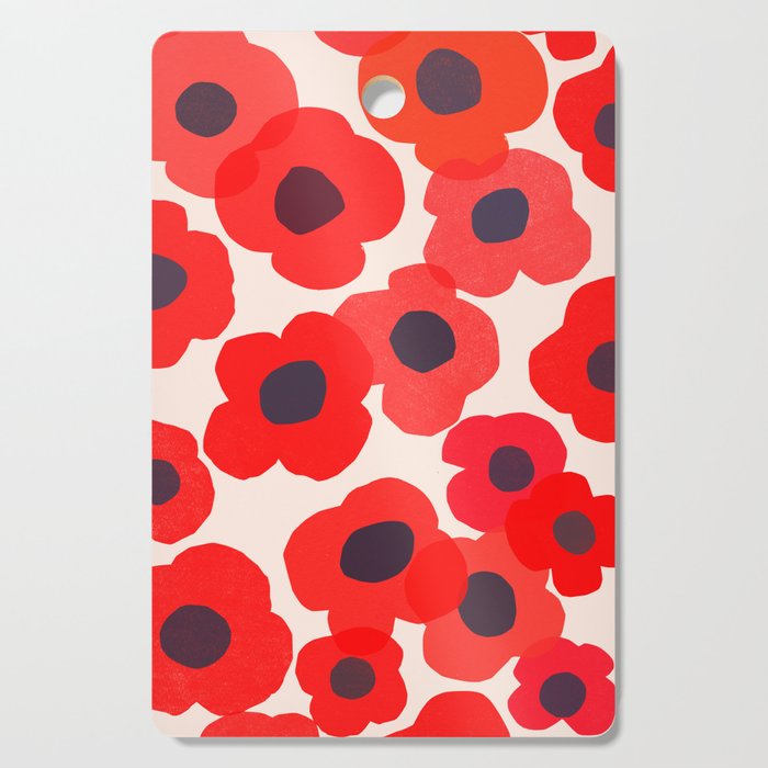 poppy 7 Cutting Board Gallery Image 1