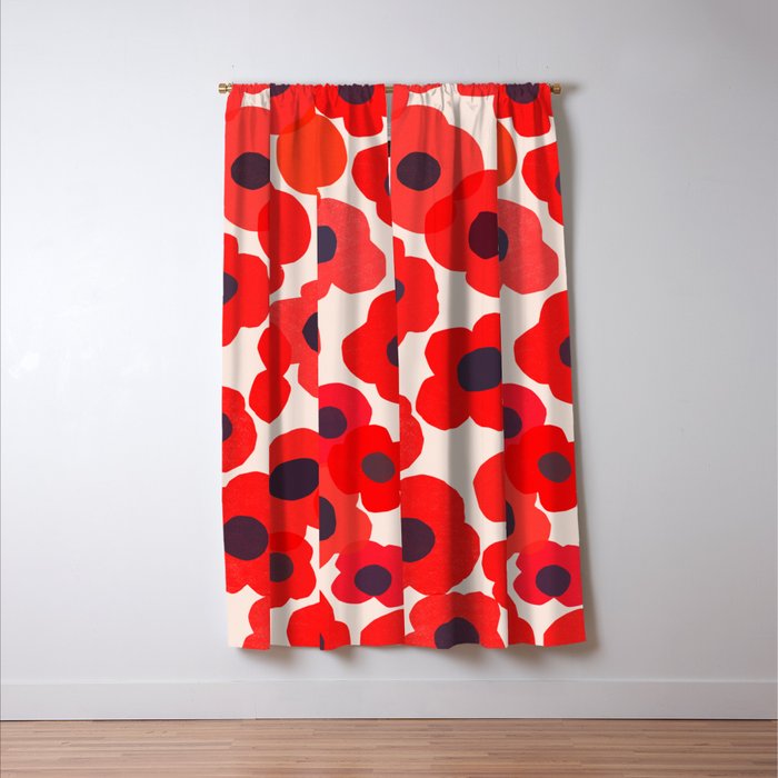 poppy 7 Window Curtain Gallery Image 3