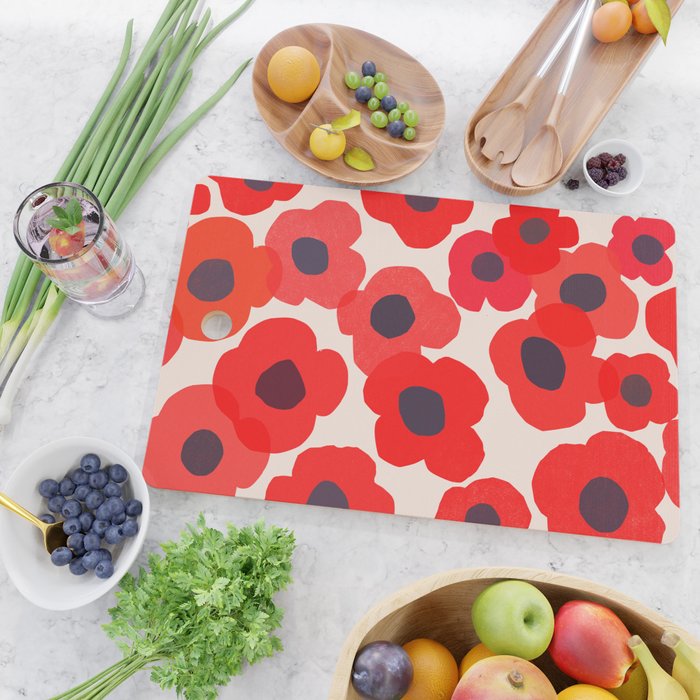 poppy 7 Cutting Board Gallery Image 2