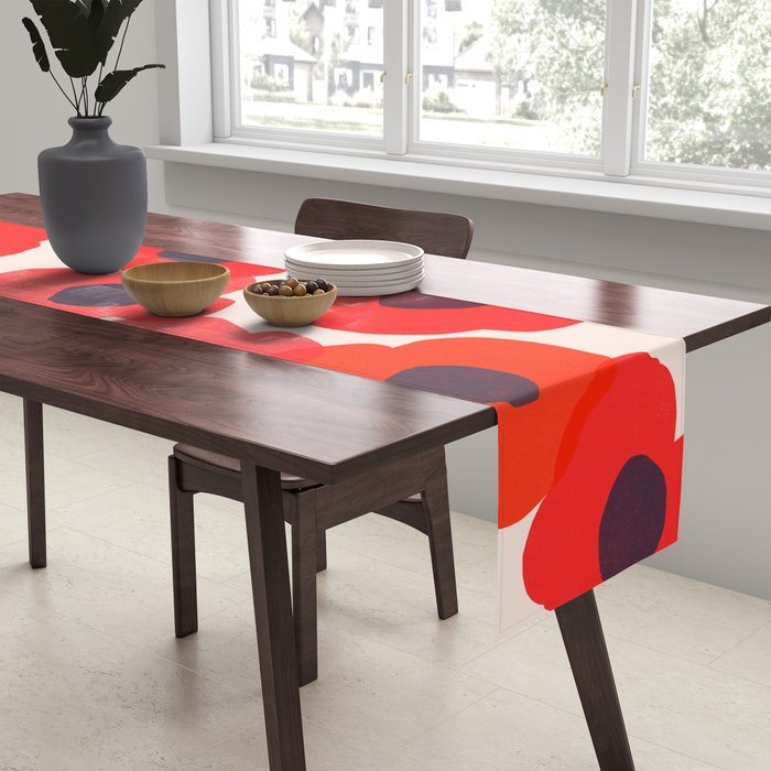 poppy 7 Table Runner Gallery Image 2