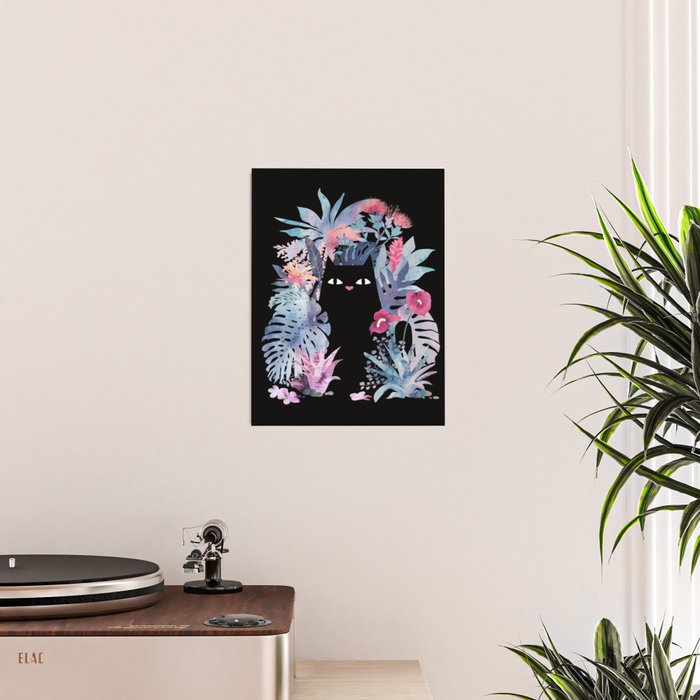 Popoki (Pastel Black Velvet) Poster Gallery Image 2