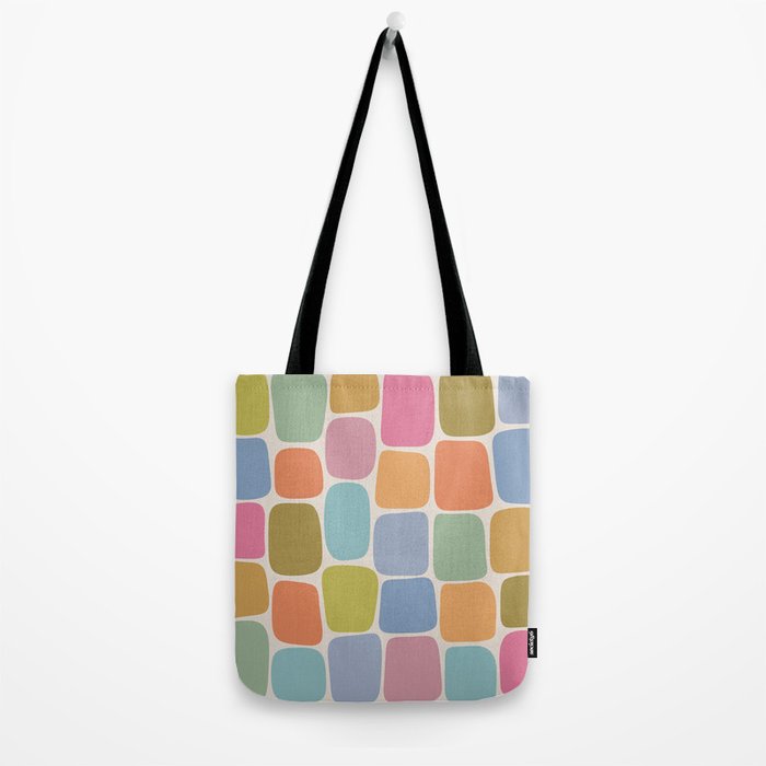 Minimal Blocks - Rainbow Tote Bag Gallery Image 2