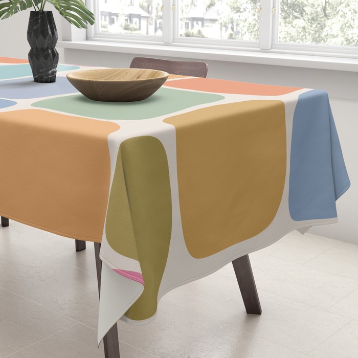 Minimal Blocks - Rainbow Tablecloth Gallery Image 3