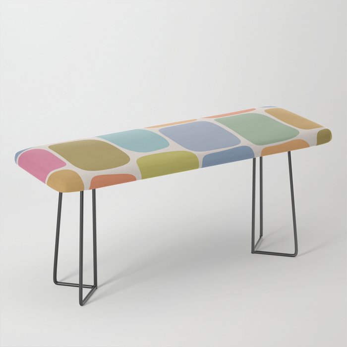 Minimal Blocks - Rainbow Bench Gallery Image 1