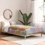 Minimal Blocks - Rainbow Comforter Gallery Image 2