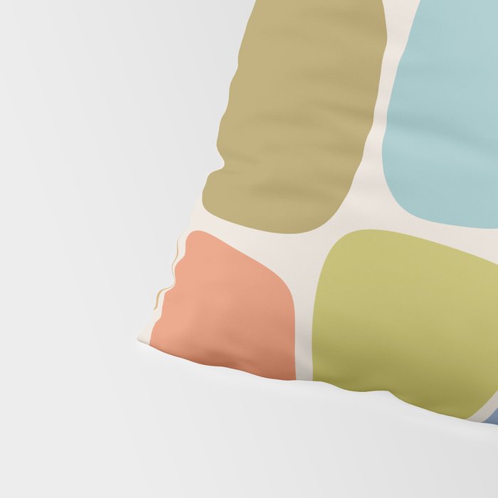 Minimal Blocks - Rainbow Pillow Sham Gallery Image 4