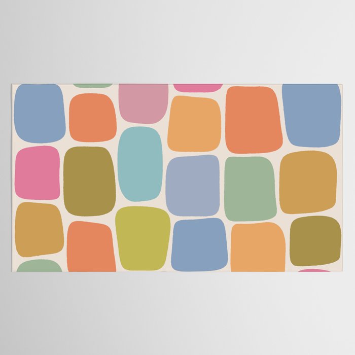 Minimal Blocks - Rainbow Tablecloth Gallery Image 2