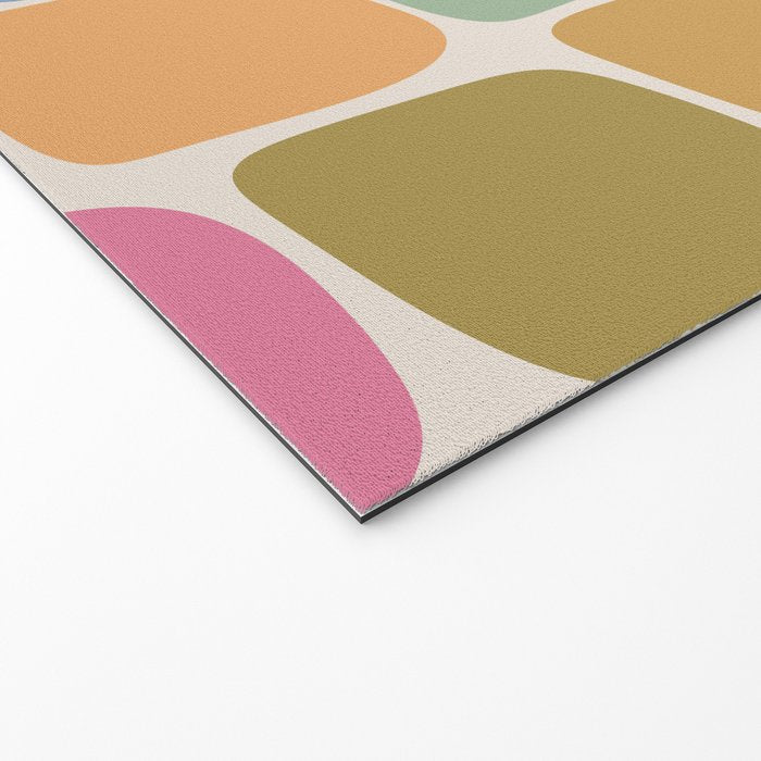 Minimal Blocks - Rainbow Welcome Mat Gallery Image 2