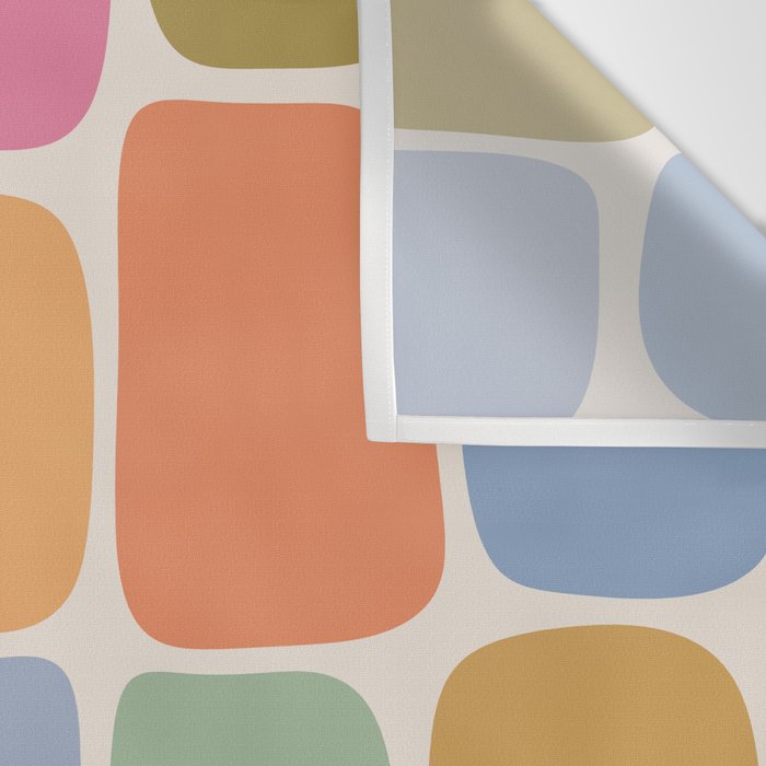 Minimal Blocks - Rainbow Wall Tapestry Gallery Image 3