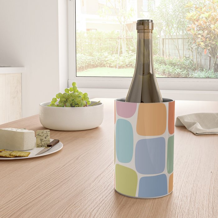 Minimal Blocks - Rainbow Wine Chiller Gallery Image 4