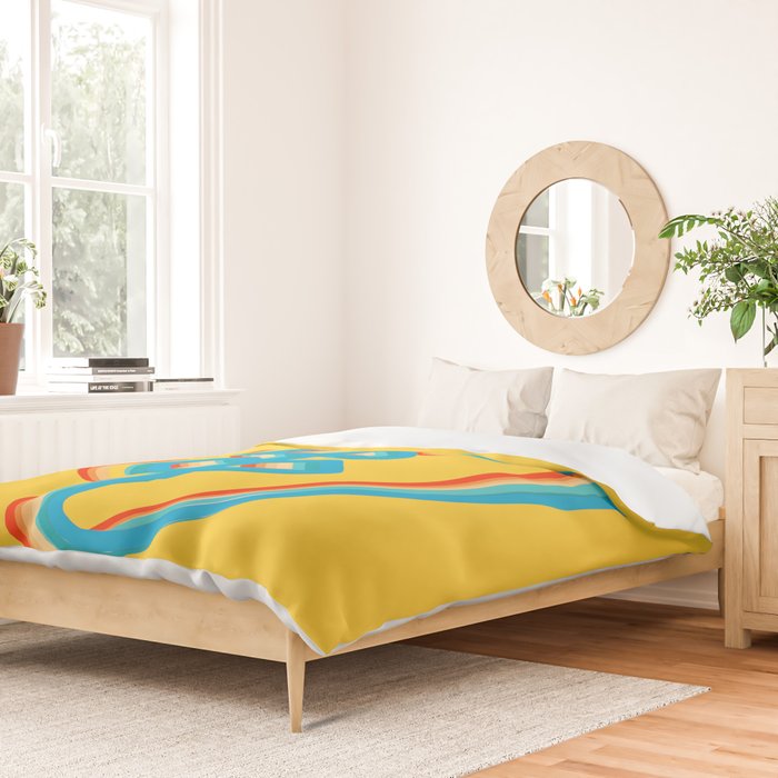 Groovy Two Faced Duvet Cover Gallery Image 2