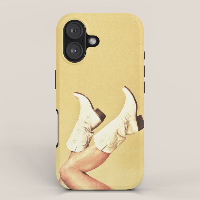 These Boots - Yellow iPhone Case Gallery Image 1