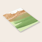 Mixed Media Green Gold White 2 Notebook Gallery Image 3