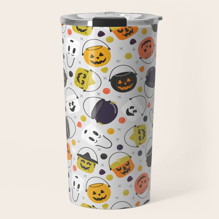 Halloween Candy Buckets Travel Mug Gallery Image 1