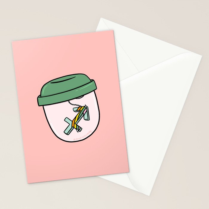 Sagittarius Keychain Stationery Card Gallery Image 2