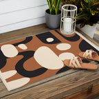 Abstract shapes in the skies 9 Outdoor Rug Gallery Image 2
