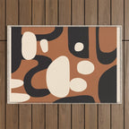 Abstract shapes in the skies 9 Outdoor Rug Gallery Image 1
