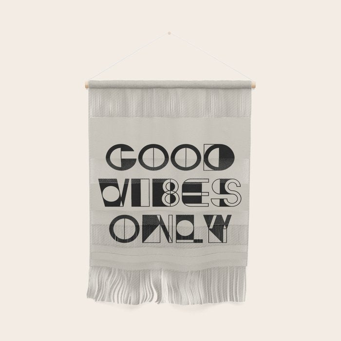 GOOD VIBES ONLY Wall Hanging Gallery Image 1