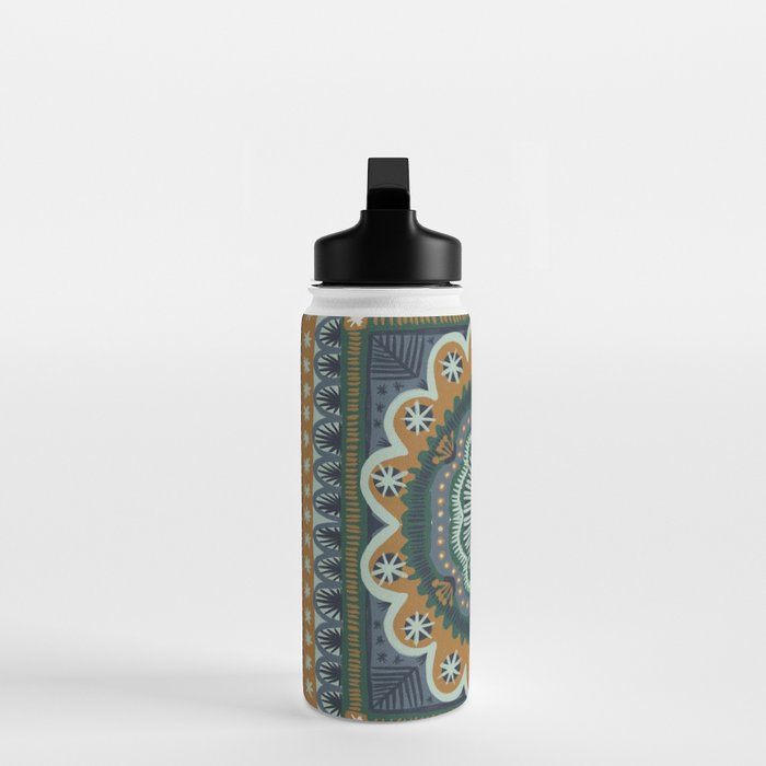 Winter Symmetric Pattern Water Bottle Gallery Image 3