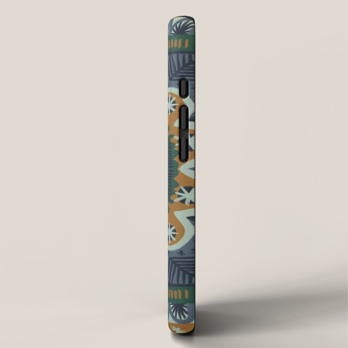 Winter Symmetric Pattern iPhone Case Gallery Image 2