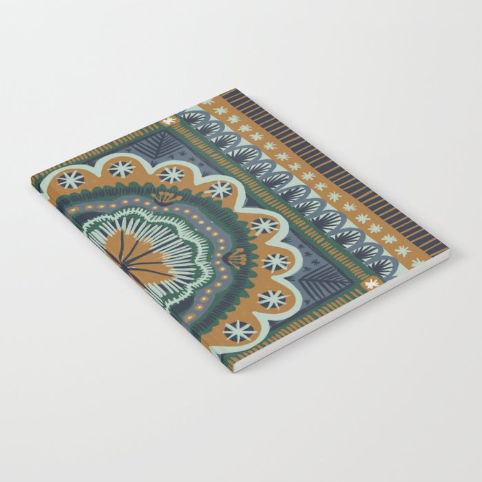 Winter Symmetric Pattern Notebook Gallery Image 2