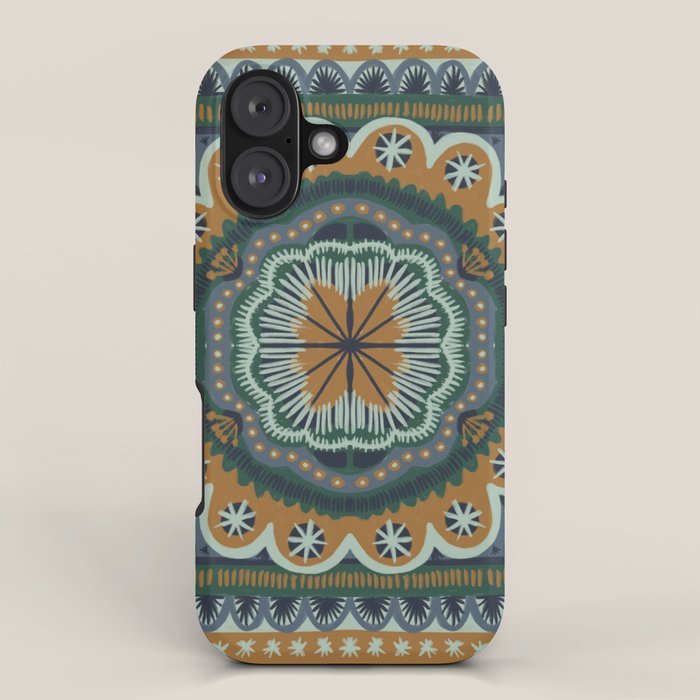 Winter Symmetric Pattern iPhone Case Gallery Image 1