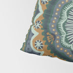 Winter Symmetric Pattern Pillow Sham Gallery Image 4