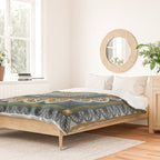 Winter Symmetric Pattern Duvet Cover Gallery Image 2