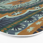 Winter Symmetric Pattern Bath Mat Gallery Image 3