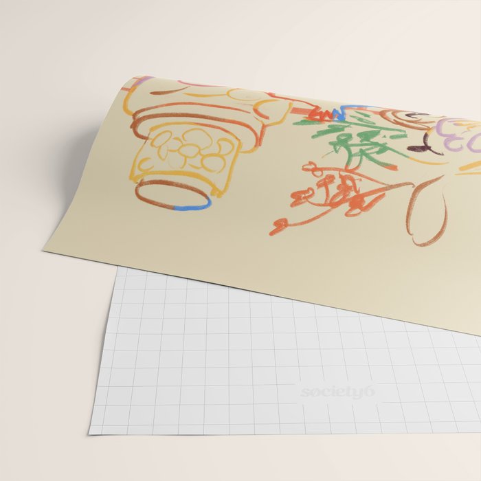 SUMMER FRUIT STILL LIFE Wrapping Paper Gallery Image 2