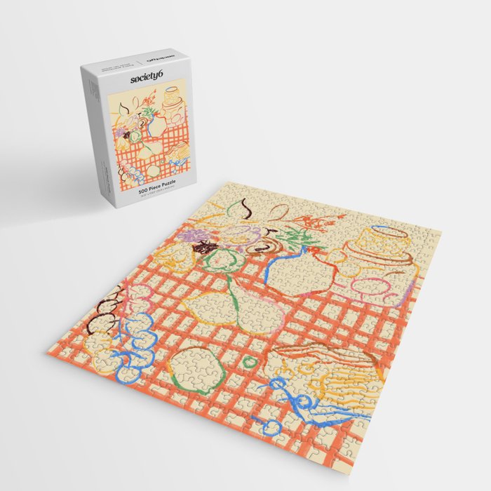 SUMMER FRUIT STILL LIFE Jigsaw Puzzle Gallery Image 2
