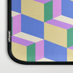 Cuboid Geometric Abstract Shapes Pattern XXXVII Laptop Sleeve Gallery Image 3