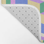 Cuboid Geometric Abstract Shapes Pattern XXXVII Bath Mat Gallery Image 2