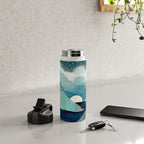Ocean Clouds Water Bottle Gallery Image 4
