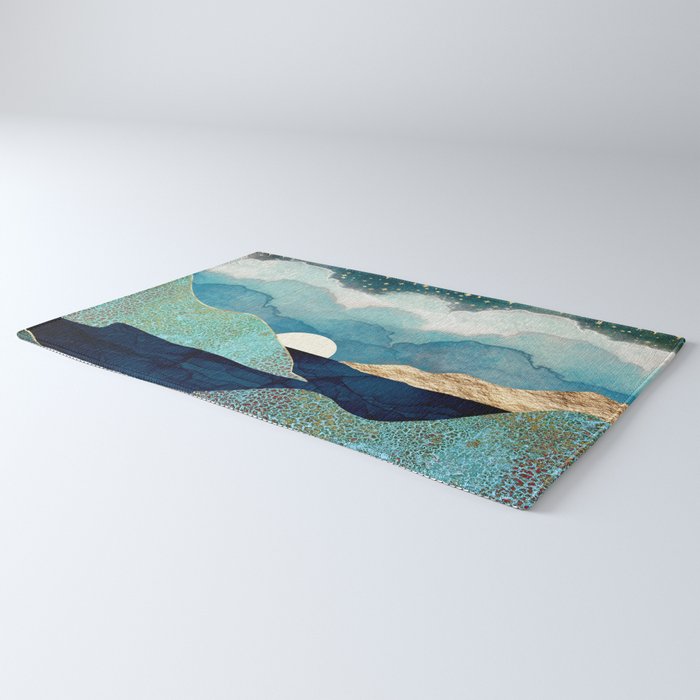Ocean Clouds Rug Gallery Image 3