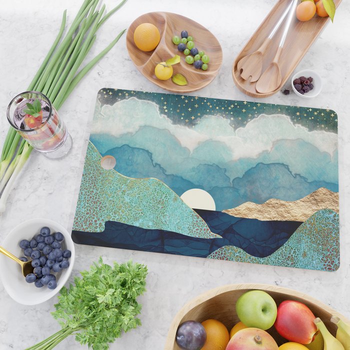 Ocean Clouds Cutting Board Gallery Image 2