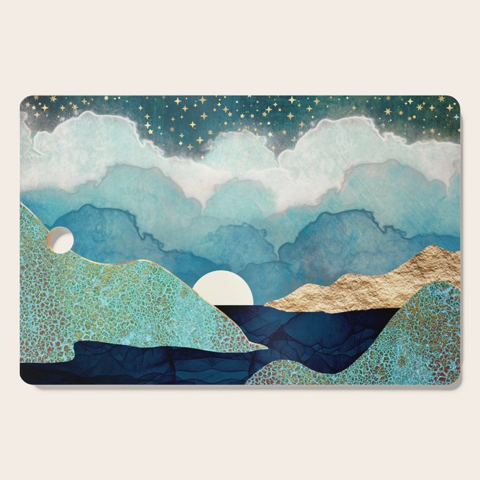 Ocean Clouds Cutting Board Gallery Image 1