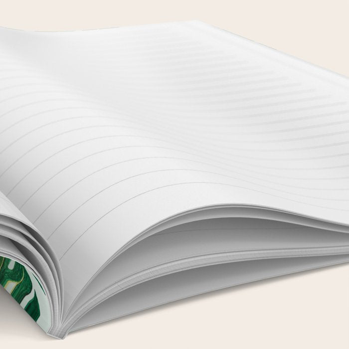 Monstera Watercolor Pattern Notebook Gallery Image 2