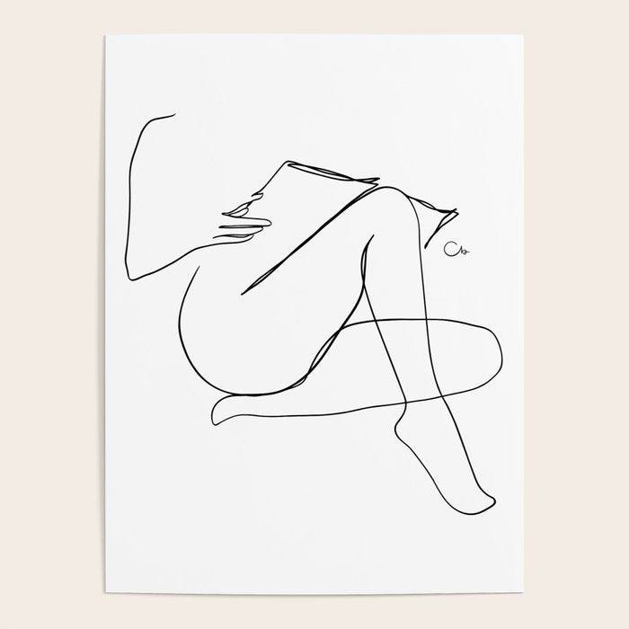 Reading Naked Poster Gallery Image 4