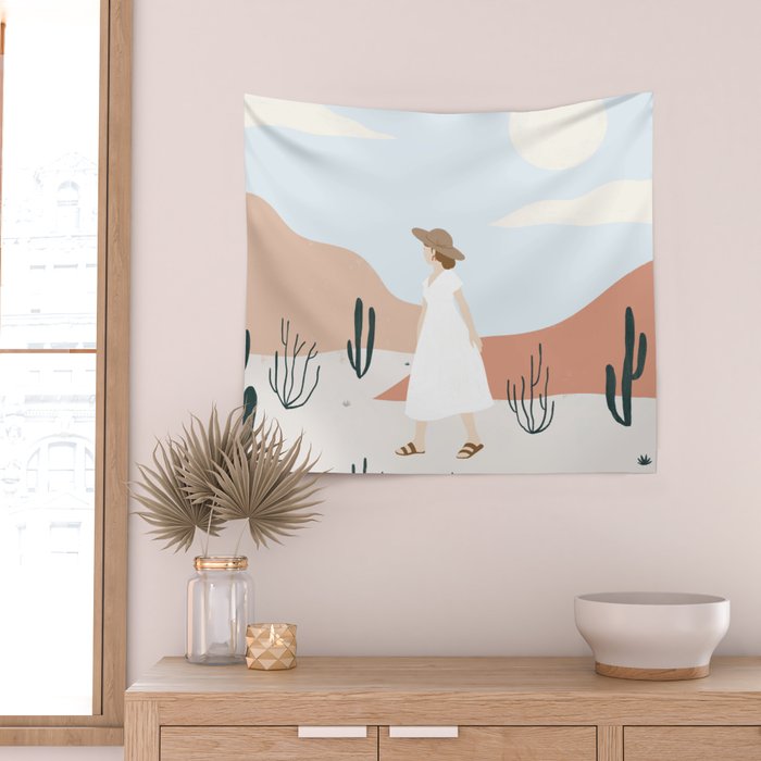 desert wandering Wall Tapestry Gallery Image 2