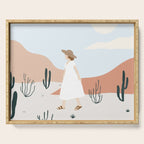 desert wandering Serving Tray Gallery Image 1