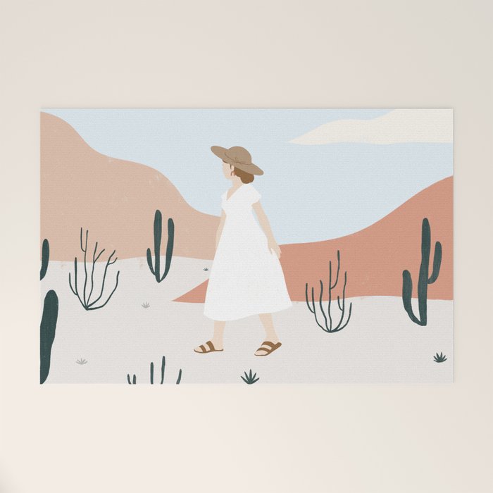 desert wandering Welcome Mat Gallery Image 1