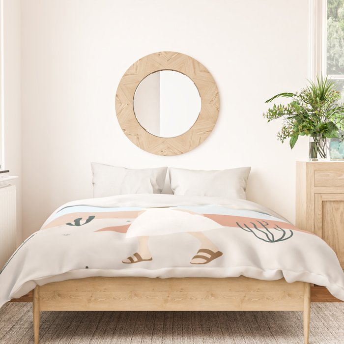 desert wandering Duvet Cover Gallery Image 3