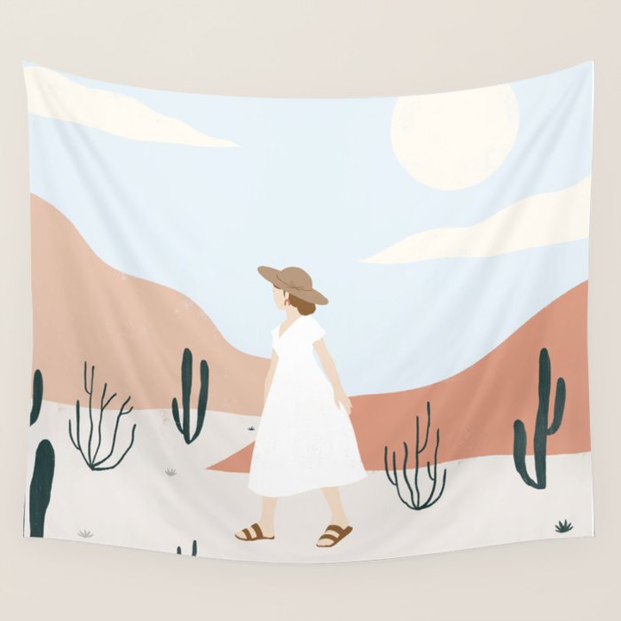 desert wandering Wall Tapestry Gallery Image 4